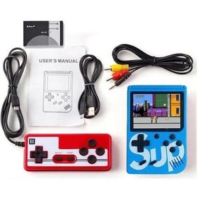 Resim Sup Taşınabilir Video Oyun Konsolu 3 Mavi Kollu 
