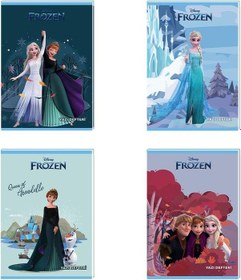 Resim Frozen Iı A5 40 Yp. Yazı Defteri - 4'lü Set Çok Renkli 