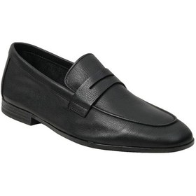 Resim Oxford Klasik Erkek 34p5 Frau Mousse Leather Nero Null Siyah 