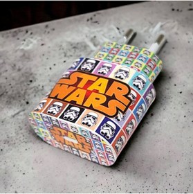 Resim fırsatlar diyarı Iphone 20w Şarj Aleti Kaplama Sticker - Star Wars 