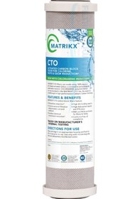 Resim Kx Matrıkx 10 Inç Cto® Blok Karbon Filtre (501528766) 