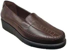 Resim Öztürk Napa Shoes Kadın Hakiki Deri Sıkıştırılmış Köpük Taban Rahat Ultra Hafif Günlük Dolgu Topuk Ayakkabı PRA-12844495-733425 