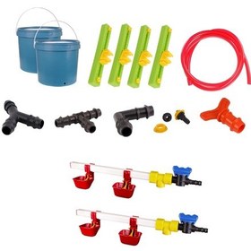 Resim TavPet Nipel Suluk Seti Montaj Aparatlı 40 Lt Depolu (Set/46) 