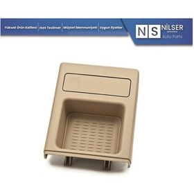 Resim Bmw E46 Madeni Para Kutusu Orta Konsol Bej 1998-2005 