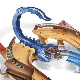 Resim Hot Wheels Monster Trucks Akrep Isırığı Yarış Seti GTL33 