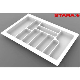 Resim Starax Çekmece İçi Kaşıklık Beyaz En 64 CM Derinlik 49 CM 