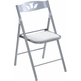 Resim Katlanır Mutfak Sandalyesi Kırma Koltuk Beyaz 2 Adet 1054 