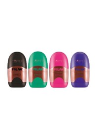 Resim Mılan 4717112 Capsule Copper Kalemtraş Silgi 12Li 