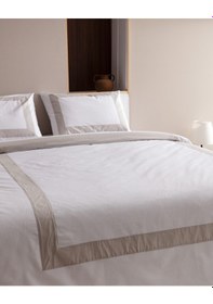 Resim Madame Coco Valette Çift Kişilik %100 Pamuk Nevresim Takımı - Beyaz/taş 8684427205419 Çok Renkli 