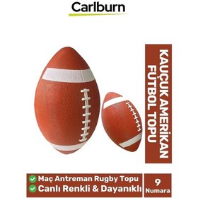 Resim Premium Profesyonel Genç Yetişkin Maç Antreman Rugby Kauçuk Amerikan Futbol Topu Çok Renkli 