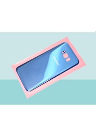 Resim Samsung Galaxy S8 Plus Uyumlu Arka Kapak Batarya Kapağı - Mavi Çok Renkli 