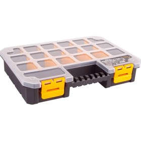 Resim Avcumun İçi Slim Organizer alet Çantası -Vida Olta Çivi Boncuk Yüzük Küpe Kutusu - 14 Gözlü 