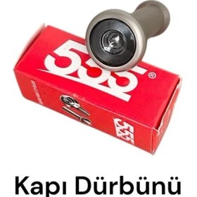 Resim Şık Saten Kapı Dürbünü, Dayanıklı Çelik Yapı, 50X90 mm Boyut. 