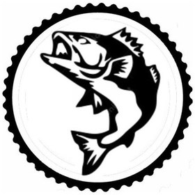 Resim Balık Tasarım Sticker 20 X 20 Cm 