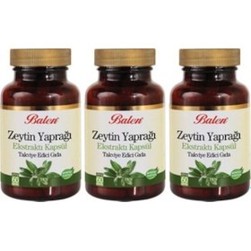 Resim Balen Zeytin Yaprağı Ekstrat Kapsül 620Mg 60 - 3 Adet 