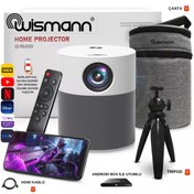 Resim Wismann Wısmann Led Projeksiyon Cihazı (IOS & ANDROID DESTEKLİ) 