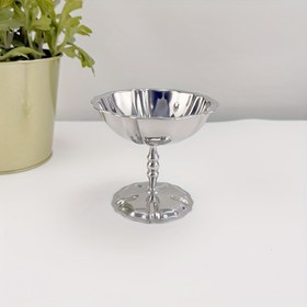 Resim 1 adet Paslanmaz Çelik Dondurma Kasesi, Salata Kasesi, Tatlı Meyve Tabağı, Atıştırmalık Kasesi, Puding Kasesi, Ev Mutfak, Restoran, Otel, Mutfak Gereçleri Aksesuarları için Uygun 