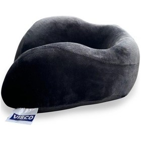 Resim Visco Happy Viscohappy Ortopedik Profesyonel Visco Seyahat Yastığı 30x20x15 1 Yok Hbcv00005nce55 Siyah 