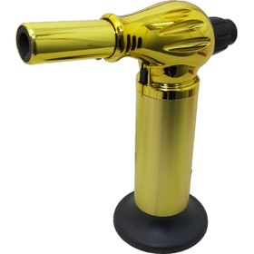 Resim Yıldırım Nalbur Gazlı Pürmüz Gold Serisi Profesyonel Ultra Boy Çakmak Gazı Lpg Hobi Aşçı Duble Boy Çekici 