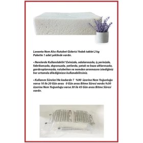 Resim Saban 2 kg Nem Alıcı Yedek Tablet Lavanta 