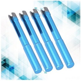 Resim Folinda 8mm Mavi Granit Seramik Beton Elmas Delik Açıcı, 5 Adet, Cam Ve Mermer İçin Hızlı Ve Pürüzsüz Delme 