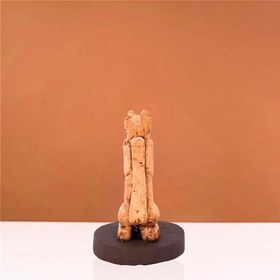 Resim Marco Cat Heykeli - Antik Kalusa Yerlileri Figürü - El Yapımı Pre-Kolombiyen Figürü - Antik Arkeolojik Replika 