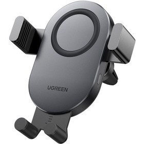 Resim Ugreen Magsafe 15w Kablosuz Araç İçi Hızlı Şarj Cihazı, Otomatik Sensörlü Tutucu, Siyah, 40118 