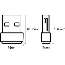Resim TeknoKapsül Archer T2U, AC600 USB Adaptör 
