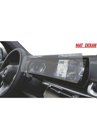 Resim Bmw 2 Serisi Active Tourer 2025 Navigasyon Ve Bilgi Ekran Uyumlu Mat Ekran Koruyucu 