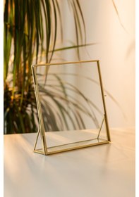 Resim Resim & Fotoğraf Çerçeveleri Masaüstü 20x20cm Pirinç & Gold 