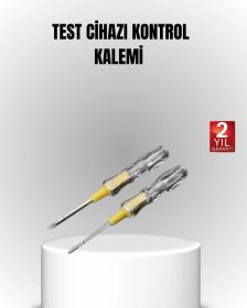 Resim Diğer Neon Işıklı Elektrik Kontrol Kalemi Renkli 