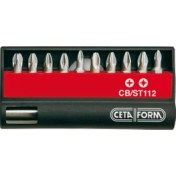 Resim Ceta Form 11 Parça Bits Uç Takımı- Ph/pz + 1/4" Bitstutucu 
