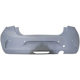 Resim BZT Opel Corsa- F- 20/23; Arka Tampon Astarlı Gri (4 Sensör Delikli) (TW) 166335721T 