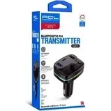 Resim Aft-10 Wireless, 1A 2xusb, Tf Kartlı Type-C, Rgb Işıklı Fm Transmitter 