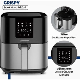 Resim Crispy Airfryer Sıcak Hava Fritözü 