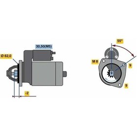 Resim Citroen C4 Mars Motoru 1.4 2005-2011 Bosch F000al0327 