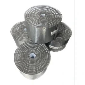 Resim Türkeli Kauçuk Bant Oto Ses Yalıtımı 6mm Alüminyum Folyolu 20 cm x 10 Metre 