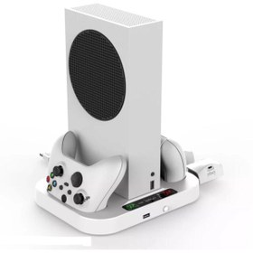 Resim HavuzElektronik Xbox Series S Uyumlu Fanlı Göstergeli Şarj Istasyonlu Stand 