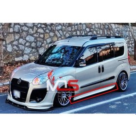 Resim Fiat Doblo D3 Marşpiyel Takım Fiberglass Boyasız 