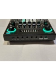 Resim Canlı Yayın Ses Kartı Karaoke Özellikli Müzik İçin Ses Kartı Usb Mixer Ses Kartı 