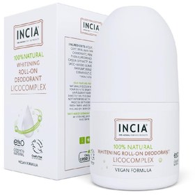 Resim INCIA Doğal Roll-on Deodorant Beyazlatıcı Ter Kokusu Önleyici 50 ml 