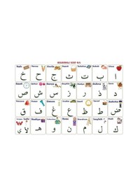 Resim Lunaev 70x100 Cm Statik Kağıt Elif-ba Öğrenme Tahtası 0 