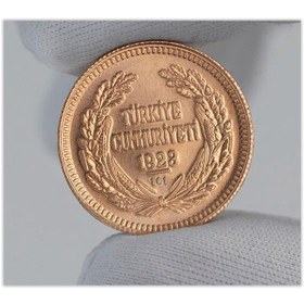 Resim Ata Lira Altın 102. Yıl Yeni Tarihli 