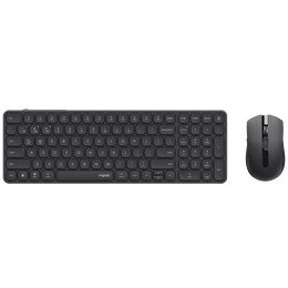 Resim Rapoo 9350S Multi-Mode Wireless Ve Bluetooth Bağlantılı DPI Sessiz Türkçe Q Klavye Ve Mouse Seti 