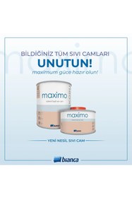 Resim Bianca Maximo Sıvı Cam İpek Mat 500 gr (çift kompenant) 