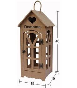 Resim Fenerlik Ahşap Obje L-344 Demonte 