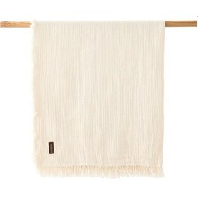 Resim Miniboni Müslin Bebek Battaniyesi 100x120 Cm Ekru 
