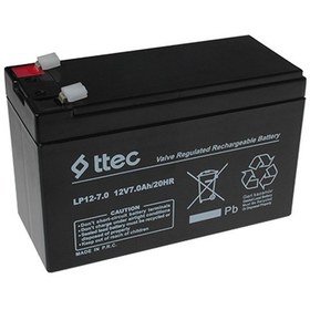 Resim Ttec 12 V 7 AH Bakımsız Kuru Akü 2018 Üretim 