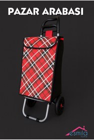 Resim YAŞARYAPIMARKET Işık Pazar Arabası Brandalı Lüx 