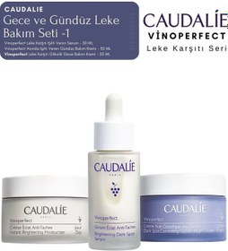Resim Vinoperfect Leke Bakım Seti -1 Gece Ve Gündüz Kremi Leke Serum Orijinal Boy 